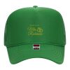 OTTO Cap 5 Panel High Crown Mesh Back Trucker Hat Thumbnail